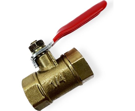 Краник шаровой внутренняя резьба 1/4" (латунь) ARMA BV F1/4-F1/4 