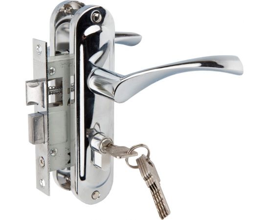 Врезной замок Trodos 50/76-ЦМ70 CP хром 202060 