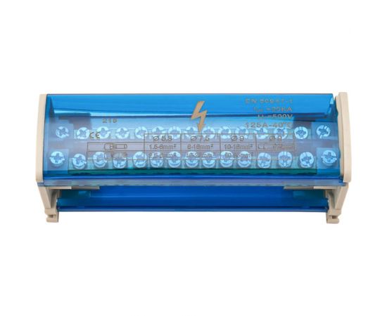 Шина на DIN-рейку в корпусе кросс-модуль REXANT 2x15 11-2302-15 