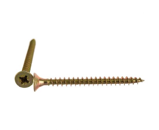 Универсальные желтые саморезы Стройбат 4.5х50 мм 200 шт.2641140/076151 