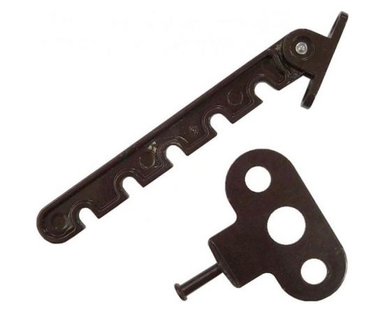 Ограничитель открывания пластикового окна Tech-Krep коричневый 148114 