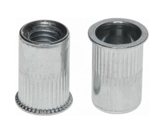 Резьбовая заклепка STARFIX М5, уменьшенный бортик, белый цинк, 50 шт. SMZ1-06857-50 