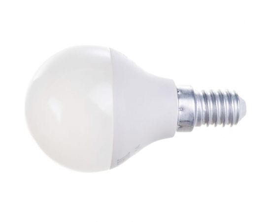 Светодиодная лампа Ecola globe LED 8,0W G45 220V E14 4000K шар композит 78x45 K4GV80ELC 