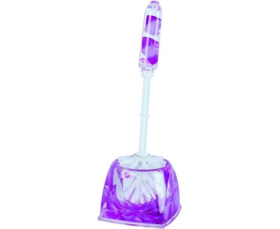 Ершик для унитаза Аквалиния Фиолетовые лепестки A8762S-1_W46 
