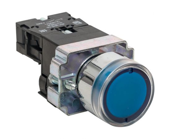 Кнопка BW61 с подсветкой 24В синяя NO PROxima EKF xb2-bw61-24 