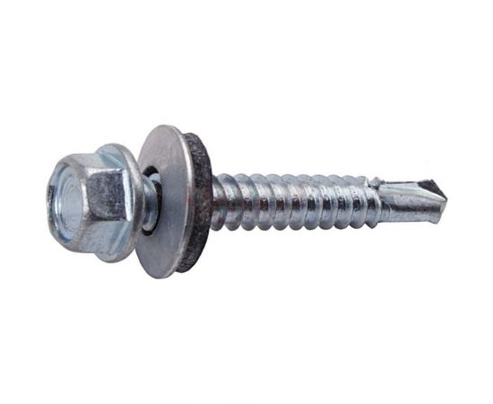 Саморез с шайбой EPDM BEFAST 4.8х19, уменьш. Сверло, 700 шт SS48019700S 