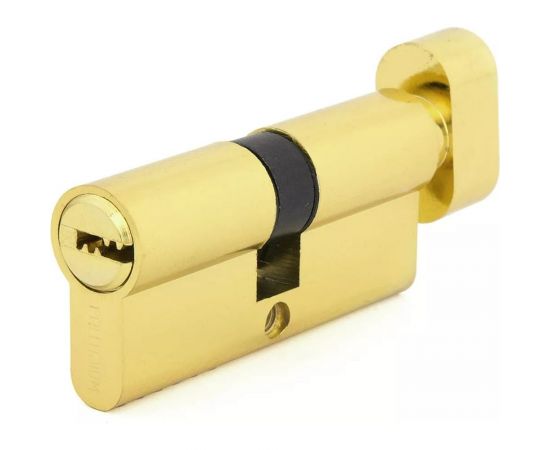 Цилиндровый механизм Palladium ZN 70 C BK PB СТ-00001145 