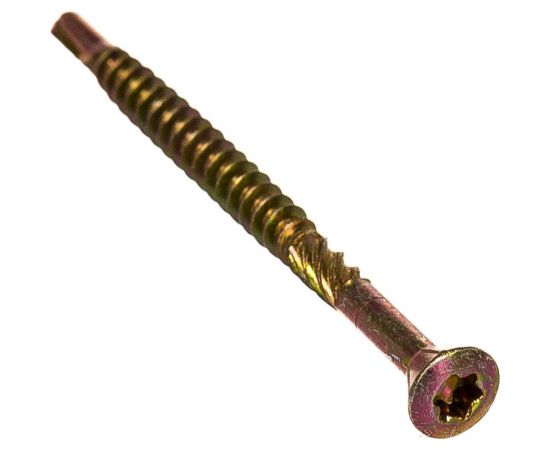 Саморез HIMTEX для паркета и массивной доски со сверлом TX10, 3.2х45, 500 шт. 3245FSSD – изображение 2