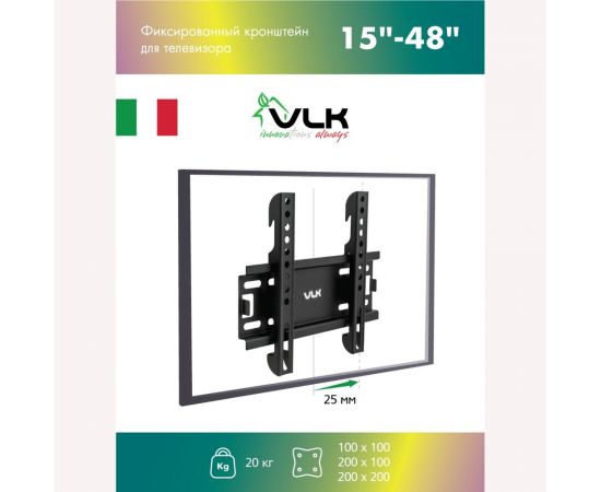 TV кронштейн VLK TRENTO 37 black 51042 – изображение 2