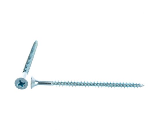 Универсальные оцинкованные саморезы Стройбат 5х80 мм 100 шт.2641050/075621 – изображение 2