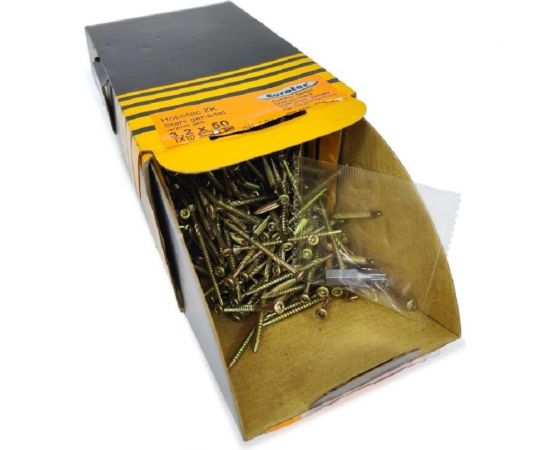 Саморезы Eurotec Hobotec ZK 3.2x50 TX10, трапеция, сверло, 500 шт. 110285 – изображение 2