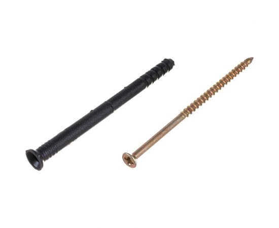 Дюбель-гвоздь STAYER полипропиленовый потайный бортик 6 x 80 мм 1000 шт 30640-06-080 – изображение 2