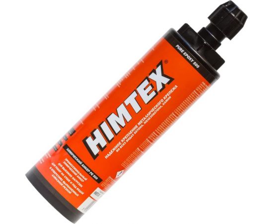 Химический анкер HIMTEX PURE EPOXY 500, 385 мл, эпокс. смола для тяжелых нагрузок + 1 насадка CAN500385 – изображение 2