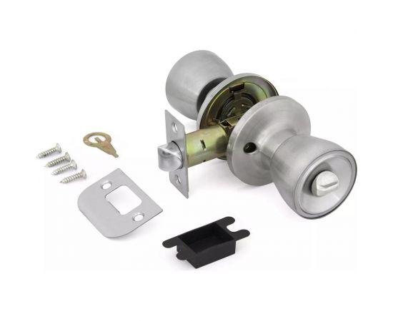 Ручка защелка Фабрика замков FZ 7072E SN BK СТ-00000248 – изображение 2