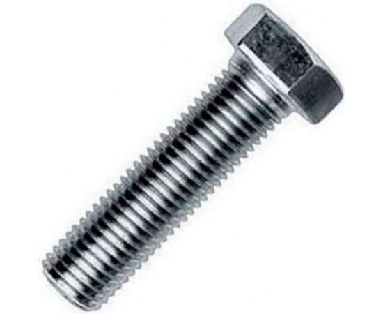 Болт КРЕП-КОМП полная резьба, цинк DIN933 8х30 пр.8,8 25кг/1689шт бп830пр – изображение 2