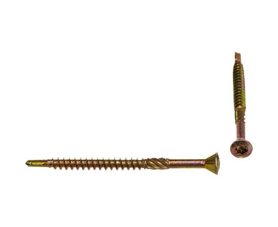 Саморез HIMTEX для паркета и массивной доски со сверлом TX10, 3.2х45, 500 шт. 3245FSSD – изображение 3