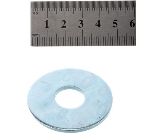 Кузовная шайба Стройбат DIN 9021 16мм белый цинк 25 шт 272851 – изображение 3