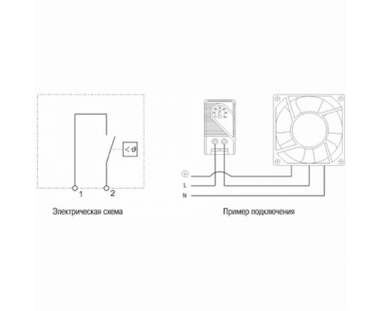 Термостат IEK NO от 0 до +60 C YCE-TNO-00-6 – изображение 3