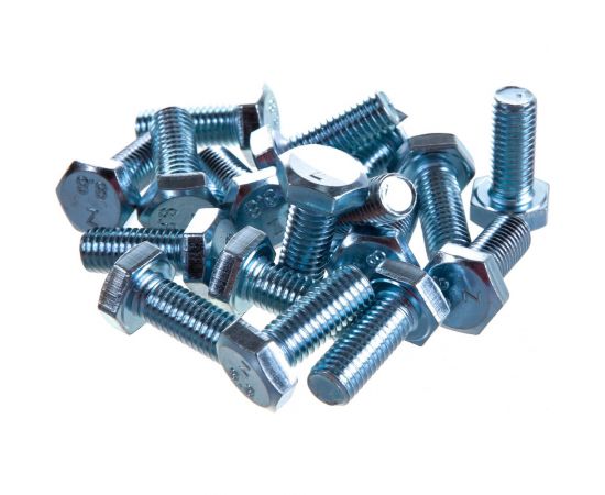 Болт с шестигранной головкой Метизный двор 10x25 DIN 933, 200 шт. 4607159065179 – изображение 3