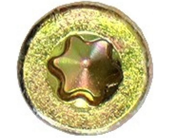 Саморез по дереву HIMTEX проф. желт. потай Torx 25 5x100 100 шт. 05100Fh – изображение 3