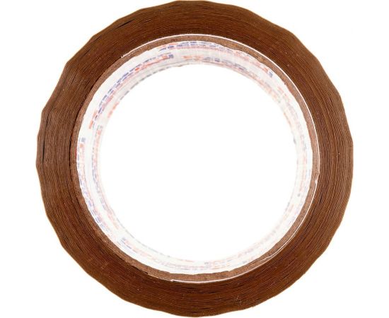 Упаковочная клейкая лента ООО Комус 75 мм х 66 м х 47 мкм, коричневая, Россия 27257 – изображение 3