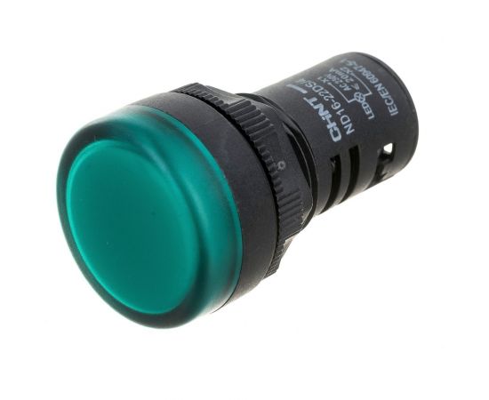 Индикатор CHINT ND16-22DS/4 зел. AC 230В (R) 593071 – изображение 3