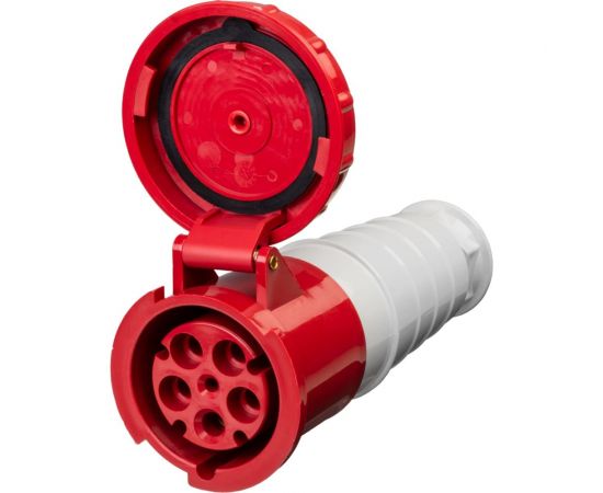 Переносная розетка 235 3Р+РЕ+N 63А 380В IP54 TDM SQ0603-0018 – изображение 5