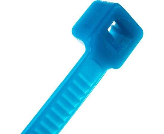 Нейлоновые стяжки FORTISFLEX КСС 4х200 синий 100 штук 55113 – изображение 6