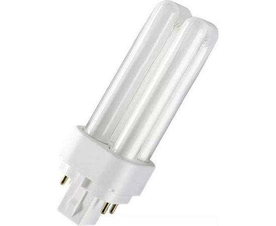 Компактная люминесцентная неинтегрированная лампа OSRAM DULUX D/E 26W/830 G24Q-3 10X1 4050300327235 