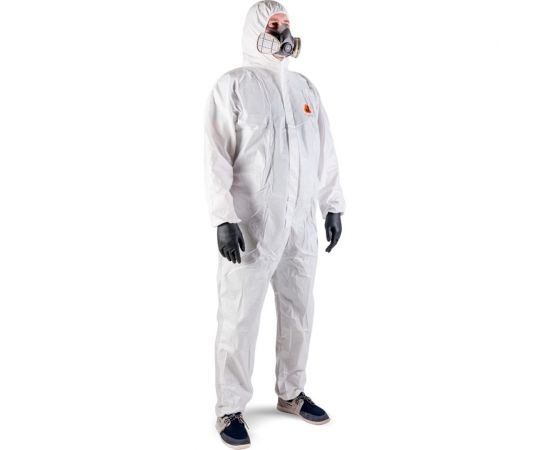 Комбинезон химзащиты Jeta Safety с дышащей задней частью из SMS JPC66-XL 