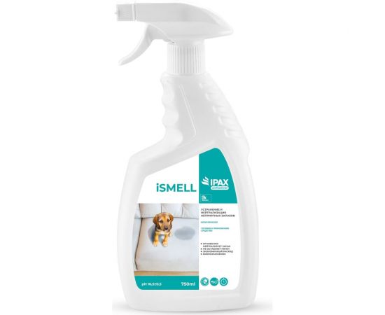 Профессиональное средство-спрей для устранения неприятного запаха IPAX iSmell 750 мл, триггер, готовый раствор iS-0,75T-2723 