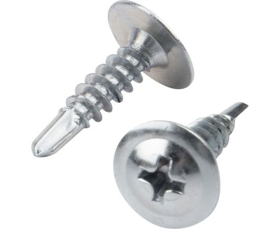 Саморез с прессшайбой KRANZ ПШС сверло, 4.2x16, 25 шт. 1182-4216-4 