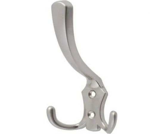 Крючок MF H5518E, AL, 3-х рожковый, матовый хром 973721v 