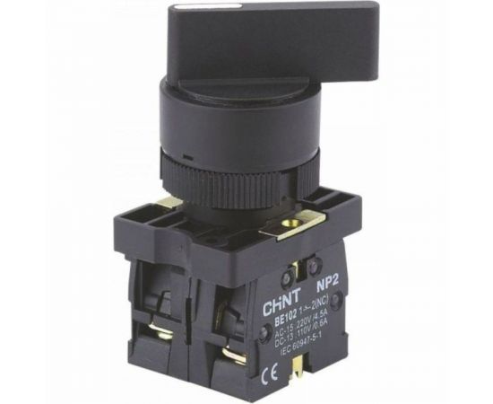 Переключатель CHINT NP2-EJ53 3 полож. с возвратом 2НО IP40 574828 