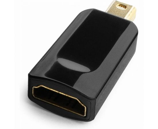 Переходник Cablexpert, miniDisplayPort ; HDMI, черный A-mDPM-HDMIF-01 
