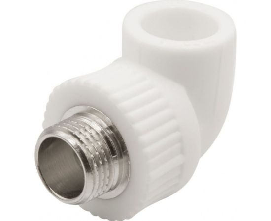 Комбинированный уголок VRT 20х1/2 нар., белый, Россия EVER plast 538261 