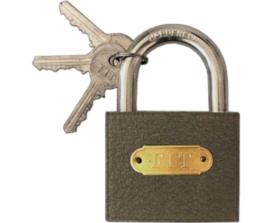 Навесной железный замок 63 мм FIT 67163 