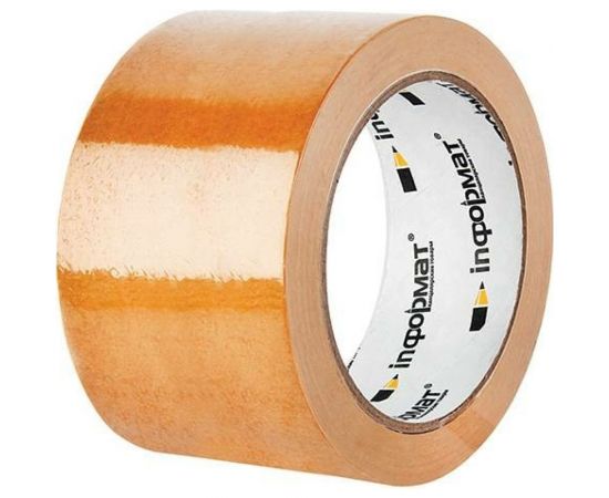 Двухсторонняя клейкая спец. лента INFORMAT 50 мм, 10 м W5010-2S 