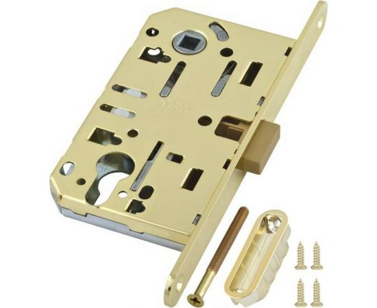 Замок AGB межк. магнит. под цил. MEDIANA POLARIS B06103.50.03.567 с отв. планкой B02402.05 лат 25599 – изображение 2