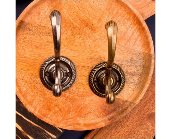 Мебельный крючок KERRON оксидированная бронза KR 0280 OAB – изображение 2