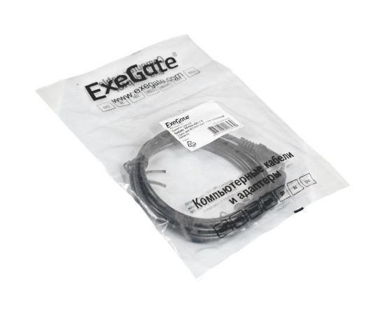 Звуковой удлинитель ExeGate EX-CCA-42-1.5 3.5mm Jack M 3.5mm Jack F, 1,5м, позолоченные контакты 284943 – изображение 2