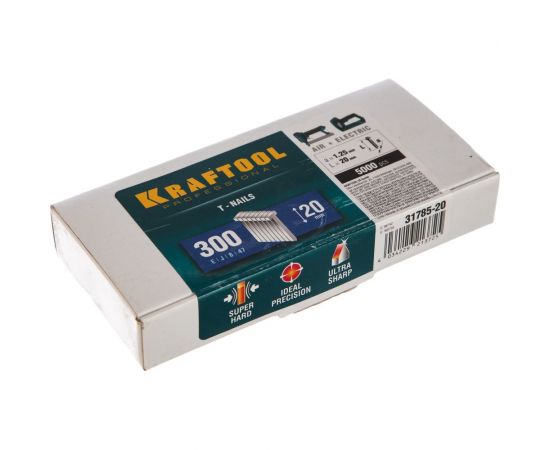Гвозди для нейлера Kraftool тип 300 20 мм 5000 шт. 31785-20 – изображение 2