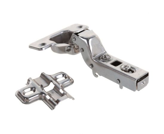 Петля с доводчиком для вкладных дверей JET OPTIMA 700 clip-on D35мм HM700C.100NI99 – изображение 2