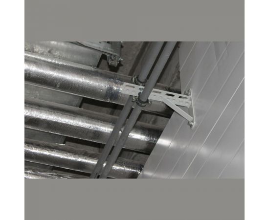 Консольный кронштейн LUCKY Guy с опорой L=600 мм, окрашенный RAL 7035 100 04 600 1 – изображение 3