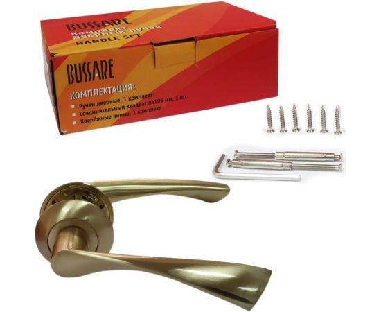 Фалевая ручка BUSSARE CLASSICO A-01-10 S.GOLD 940000000140 – изображение 4