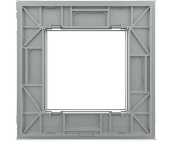 Рамка для розетки LIVOLO 1 пост, цвет серый, стекло BB-C7-SR-15 – изображение 4