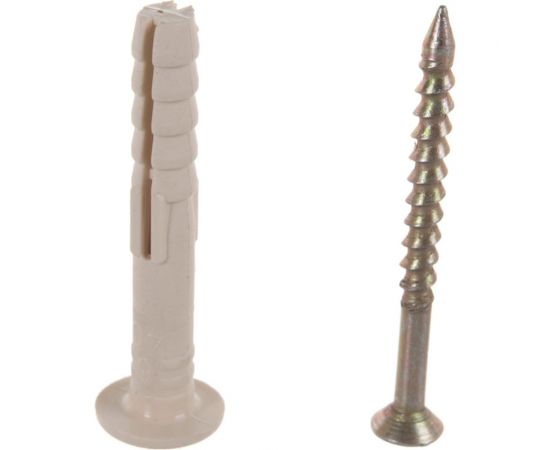 Дюбель-гвоздь Tech-Krep 6х40 грибовидная манжета, нейлон 12 шт - пакет 102938 – изображение 4