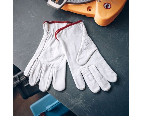 Кожаные рабочие перчатки Jeta Safety JLE421 размер XXL/11 JLE421-11/XXL – изображение 4