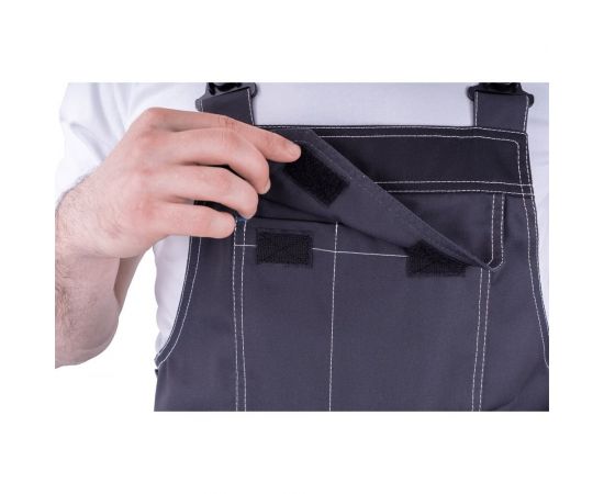 Летний полукомбинезон iForm ТУРБО SAFETY, темно-серый/черный Ком 669/120/182 – изображение 5