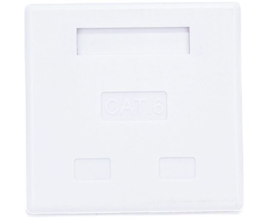 Компьютерная розетка SUPRLAN 8P8C /RJ-45/, UTP, Cat.6, 2 порта 10-0310 – изображение 5